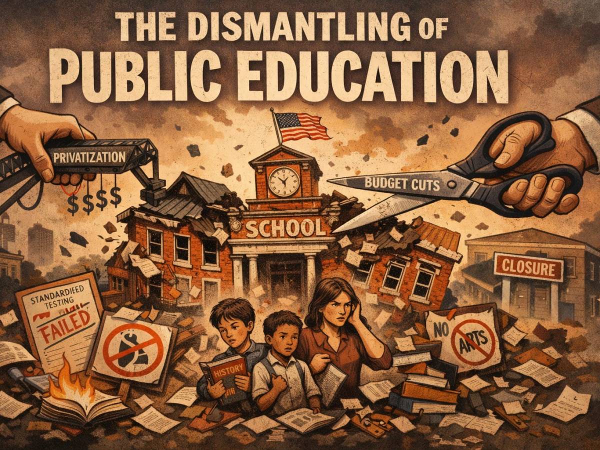 We Are Disassembling Public Education